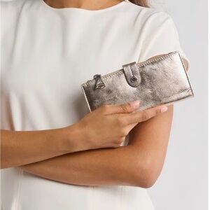 Aimee Kestenberg gold leather Wallet